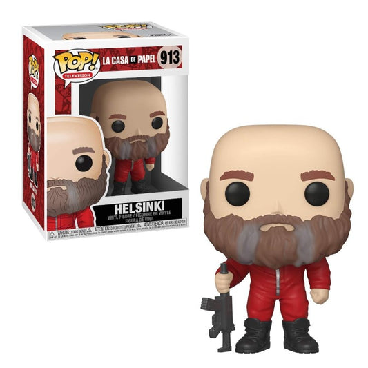 FUNKO POP La Casa de Papel #913 Helsinki - Vinyl Figur NEU