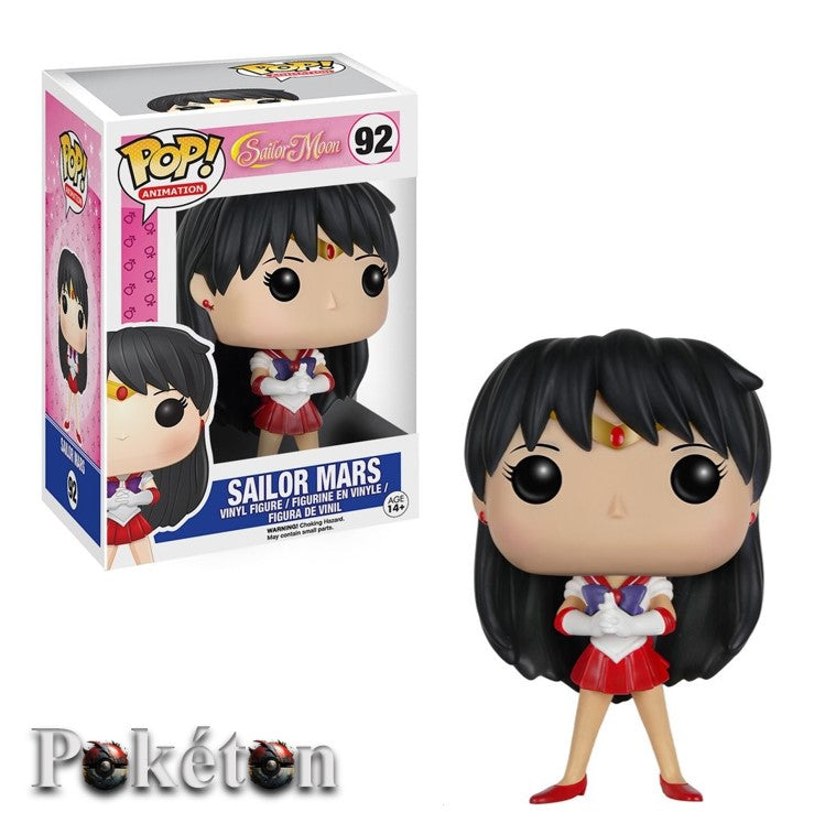 FUNKO POP Sailor Moon #92 Sailor Mars - Vinyl Figur NEU
