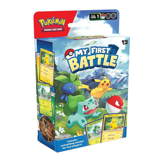 Pokémon TCG My First Battle – Pikachu & Bisasam (Starter-Kit mit 2 Mini-Decks) NEU