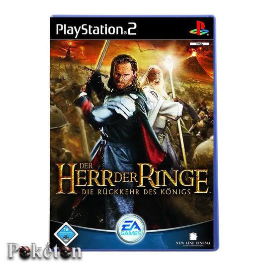 Playstation 2 Ps2 Spiel - Der Herr der Ringe - Die Rückkehr des Königs - gebraucht
