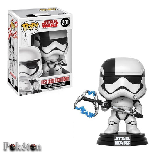 FUNKO POP Star Wars #201 First Order Executioner - Vinyl Figur NEU OVP