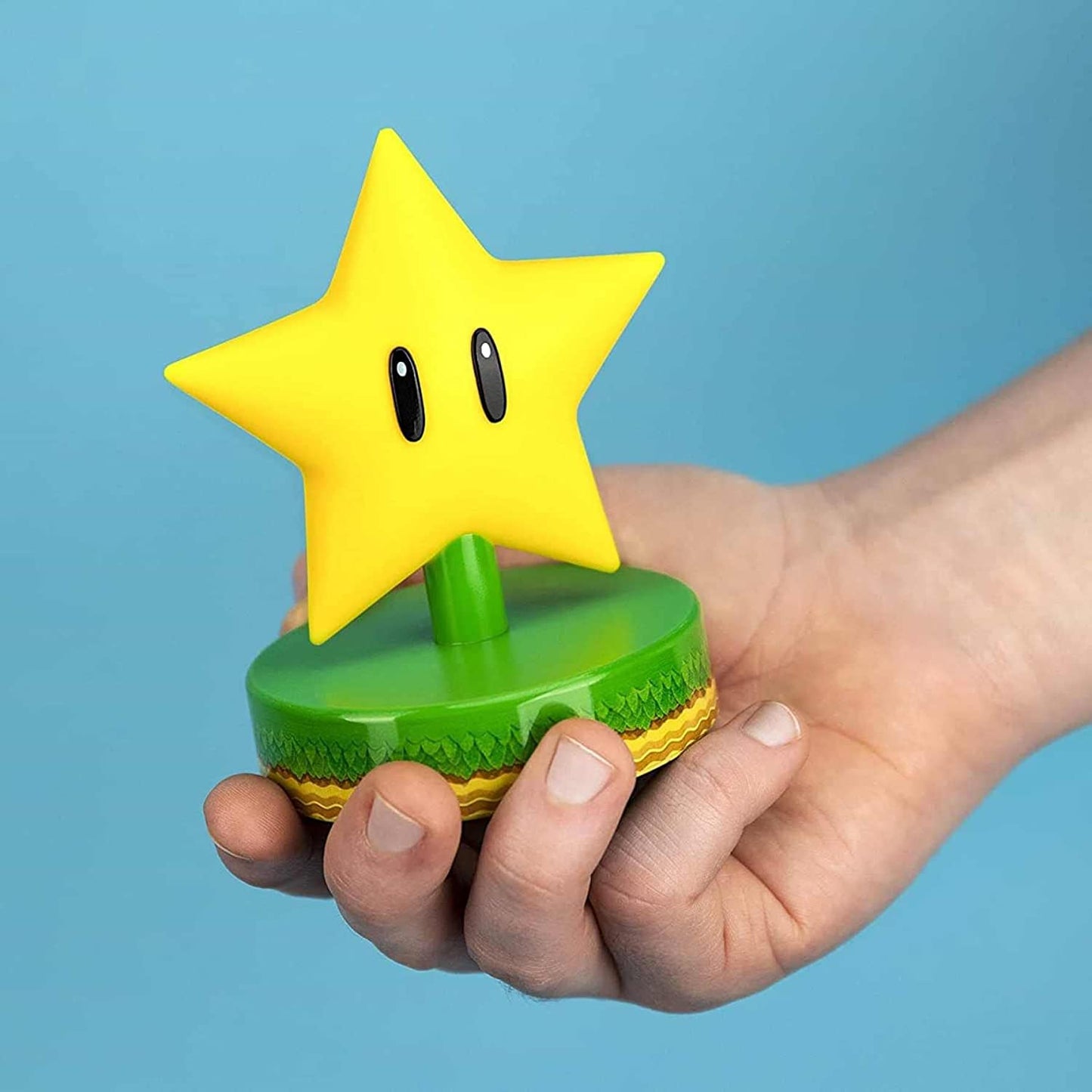 Super Mario Stern Star Icons Light Lampe Licht Nachtlicht