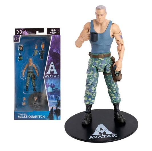 McFarlane Avatar - Aufbruch nach Pandora Actionfigur Colonel Miles Quaritch 18 cm - NEU OVP