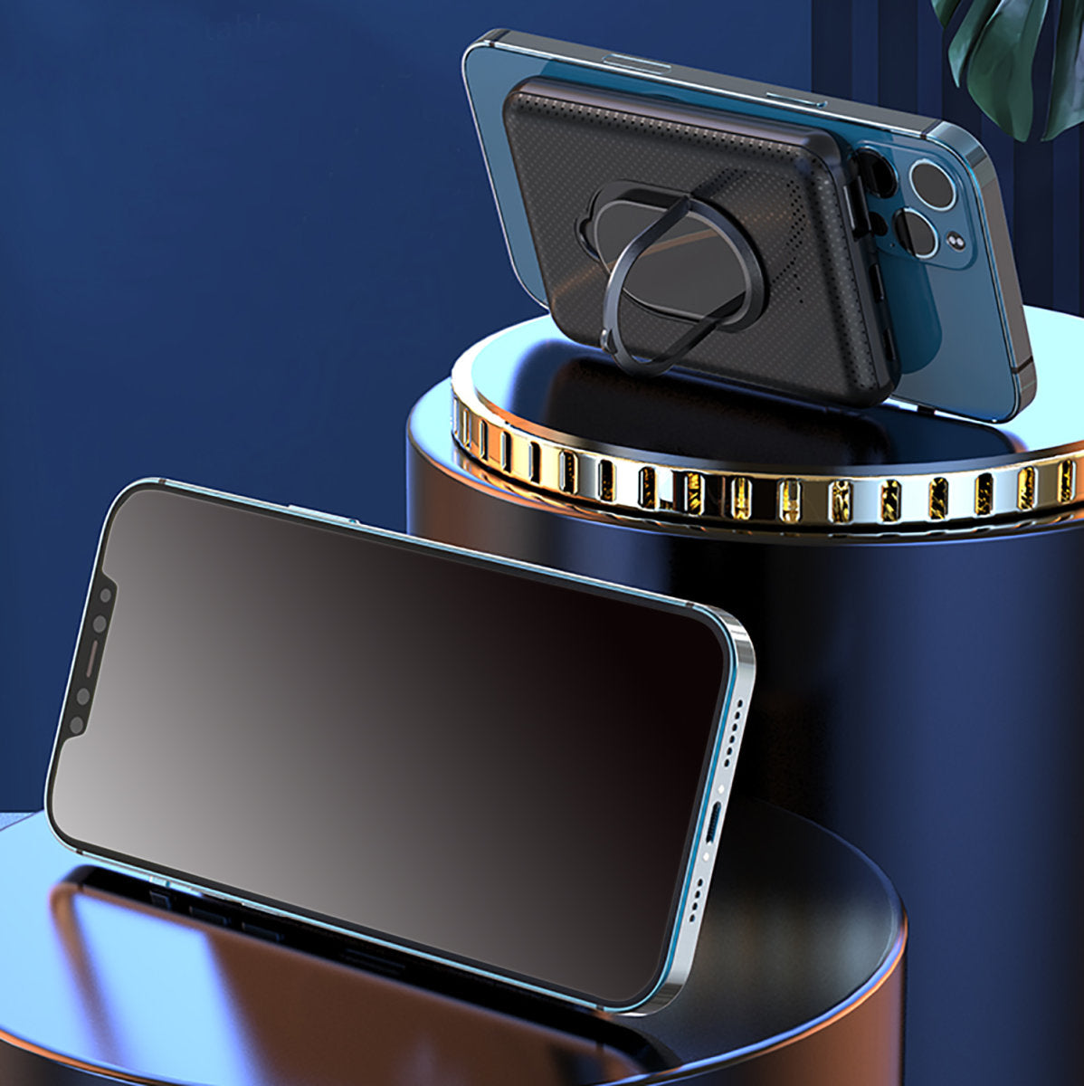 Wireless Power Bank 5000mAh Induktion Aufladen Handy Smartphone for Apple Iphone Samsung & more
