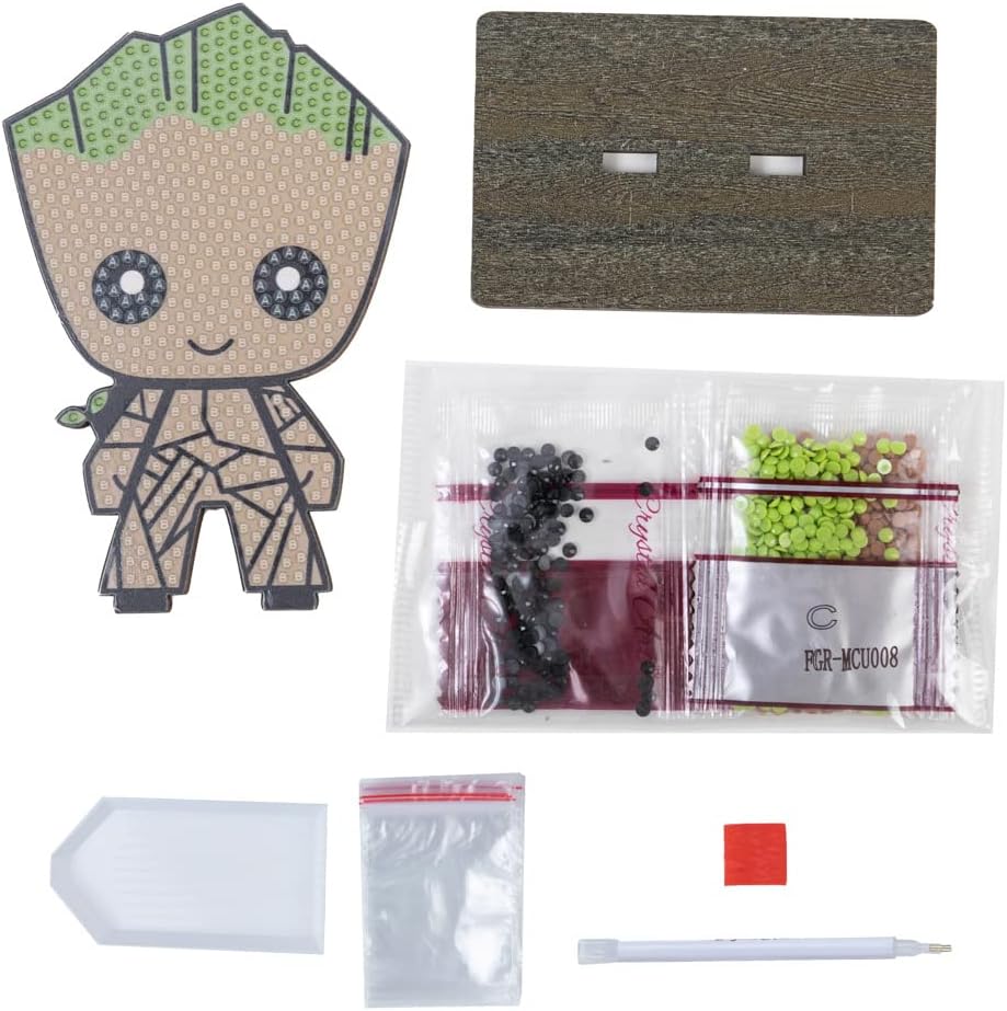 Crystal Art Diamond Painting - Auswahl - Marvel Groot Grogu Stitch Frozen Elsa - NEU