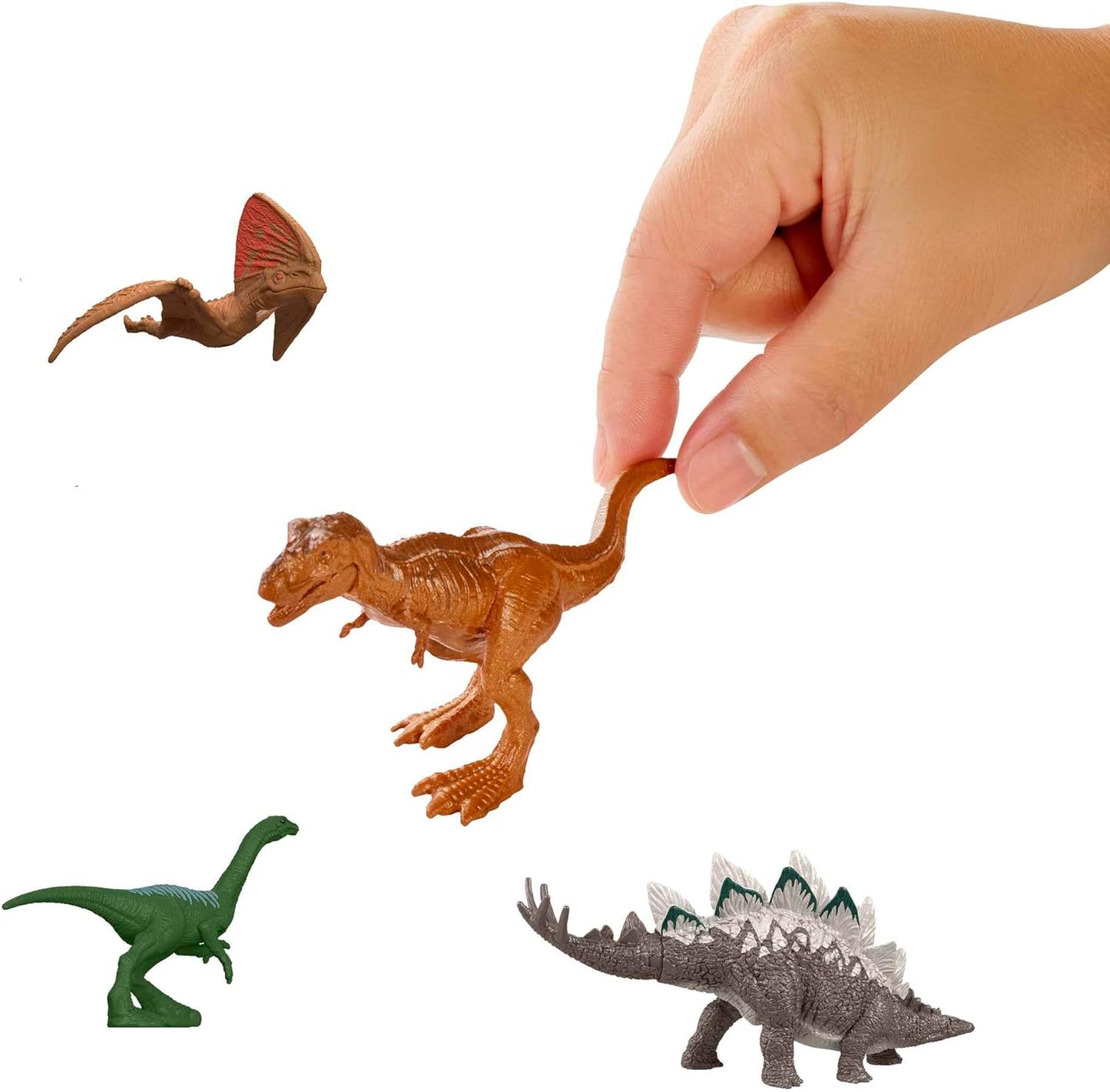 JURASSIC Park World 30. Jubiläum Adventskalender - 24 Türchen mit Mini-Dinosauriern HTK45