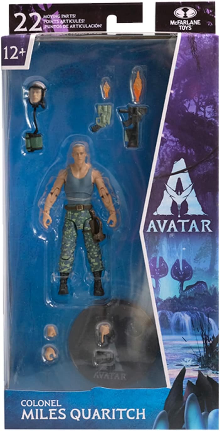 McFarlane Avatar - Aufbruch nach Pandora Actionfigur Colonel Miles Quaritch 18 cm - NEU OVP
