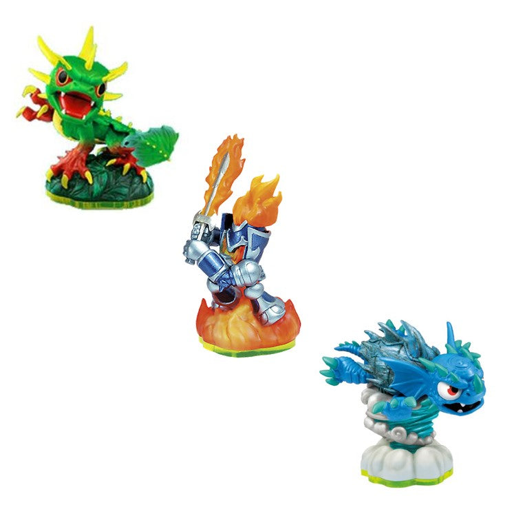 Skylanders Spyro's Adventure 3er Pack (Camo, Ignitor, Warnado) - gebraucht