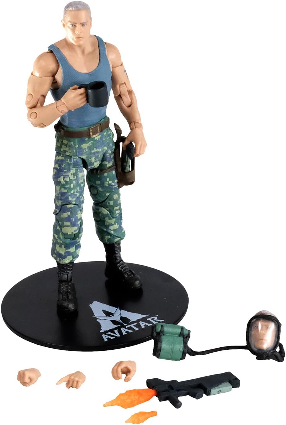 McFarlane Avatar - Aufbruch nach Pandora Actionfigur Colonel Miles Quaritch 18 cm - NEU OVP