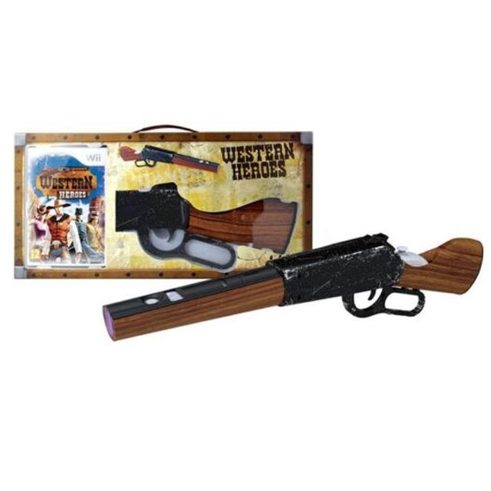Nintendo Wii - Western Heroes inkl Winchester Gewehr Gun - gebraucht