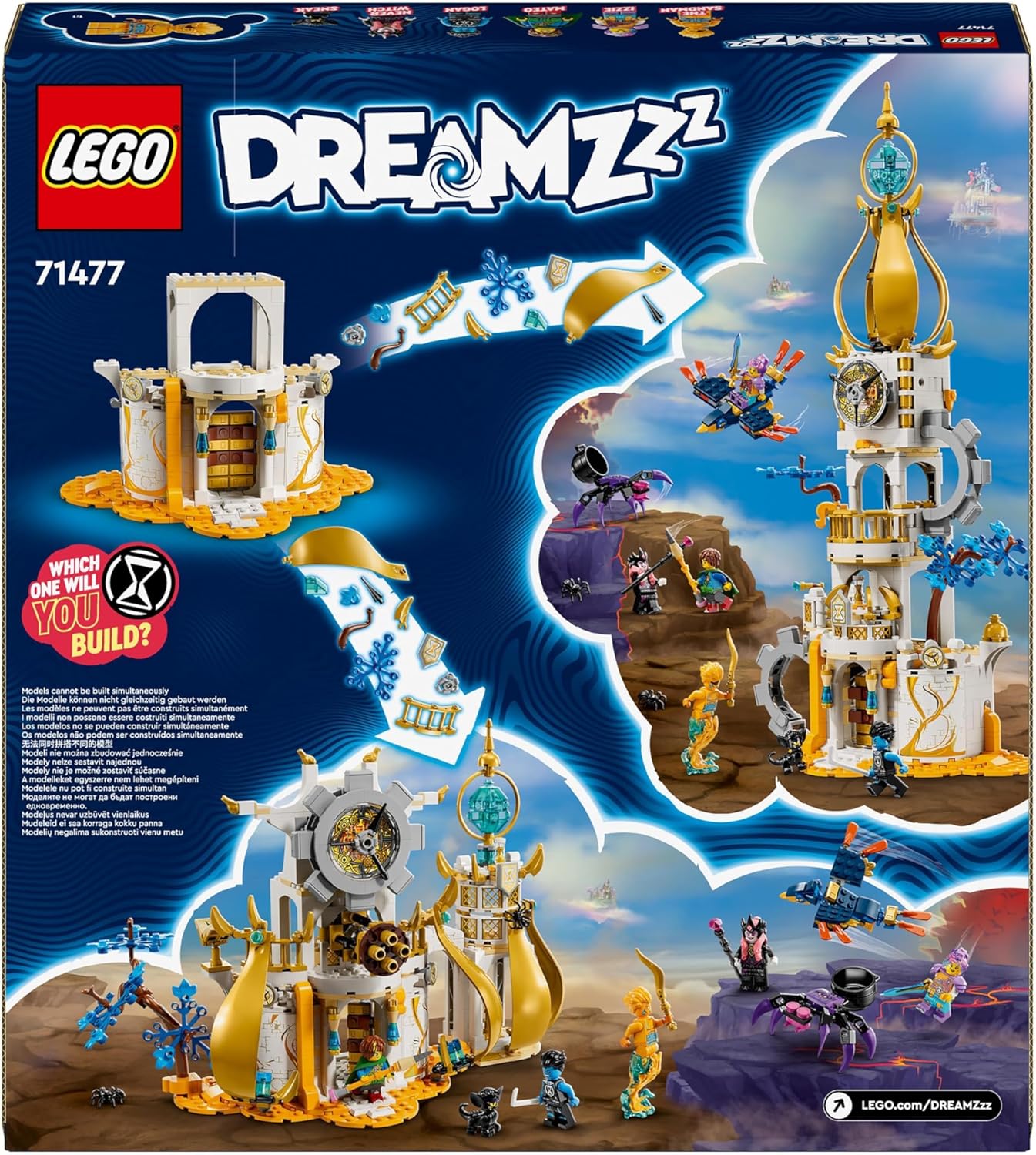 LEGO Dreamzzz 71477 Sandman's Tower Turm des Sandmanns 2in1 Schloss - NEU in OVP