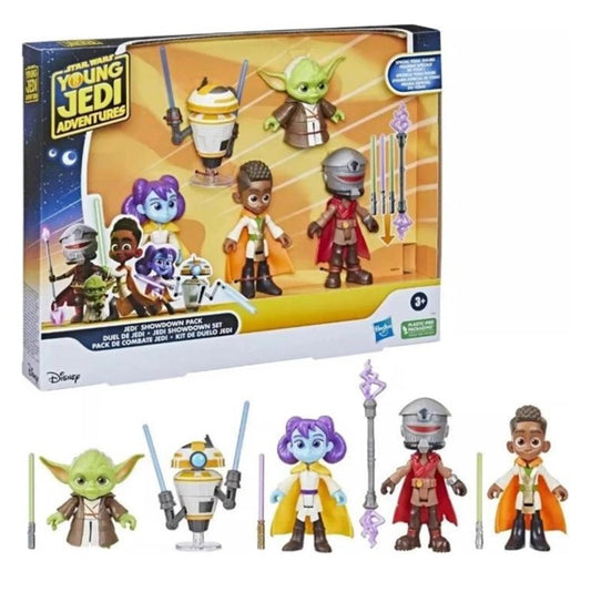 Hasbro Spielzeug Action Figuren Star Wars Young Jedi Adventures Showdown Pack - NEU