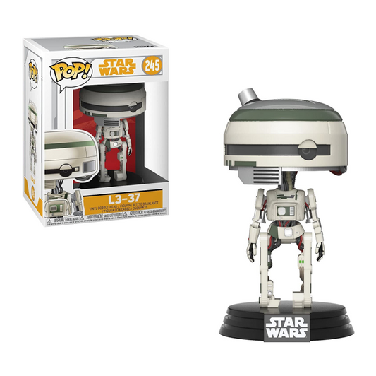 FUNKO POP - Star Wars #245 L3-37 - Vinyl Figur NEU