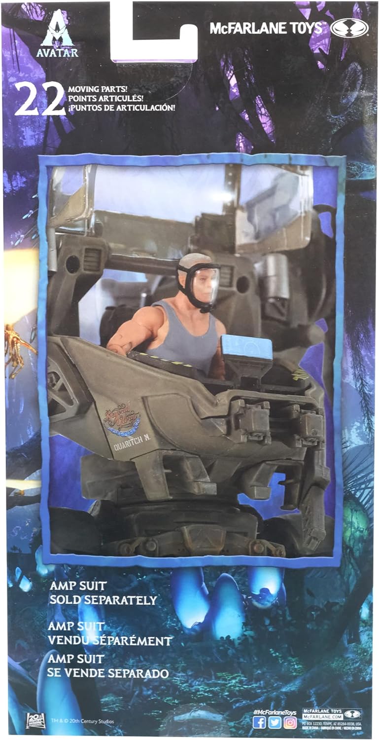 McFarlane Avatar - Aufbruch nach Pandora Actionfigur Colonel Miles Quaritch 18 cm - NEU OVP
