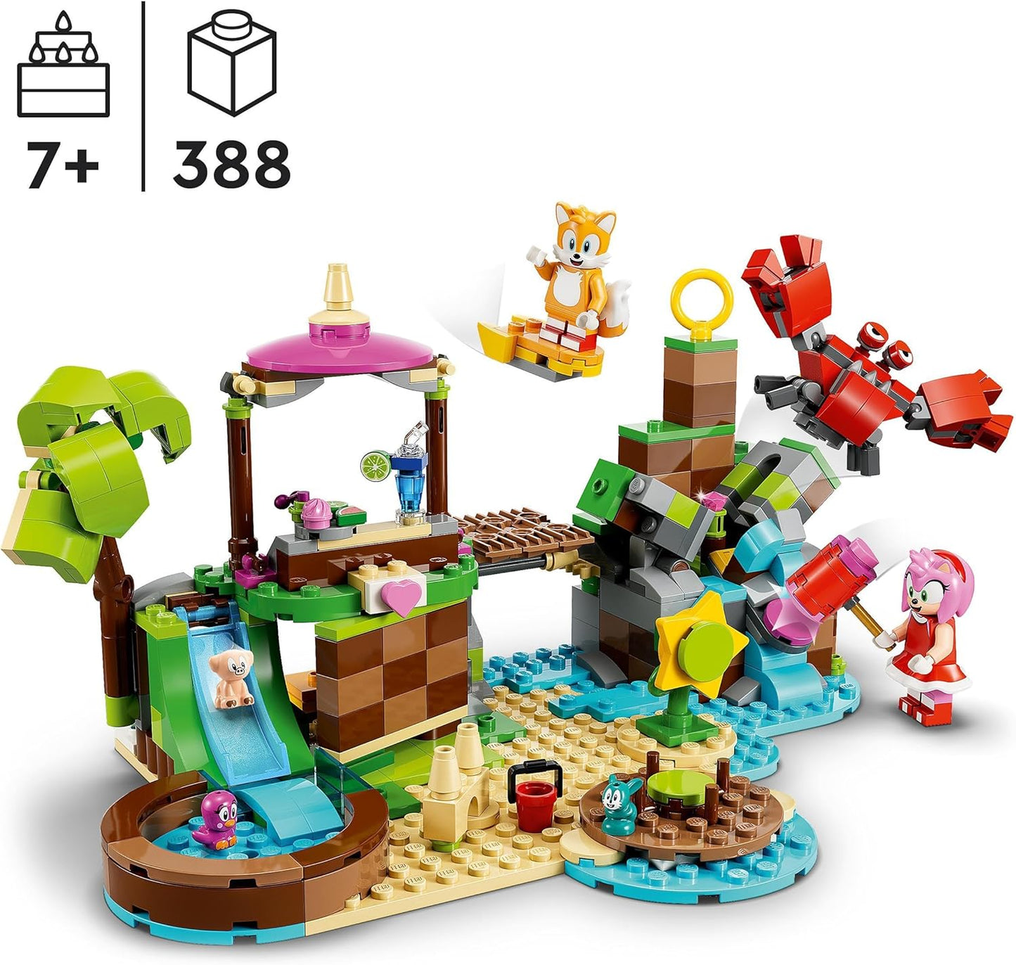 LEGO 76992 Amy's Animal Rescue Island Tierrettungsinsel - Sonic Hedgehog - NEU in OVP