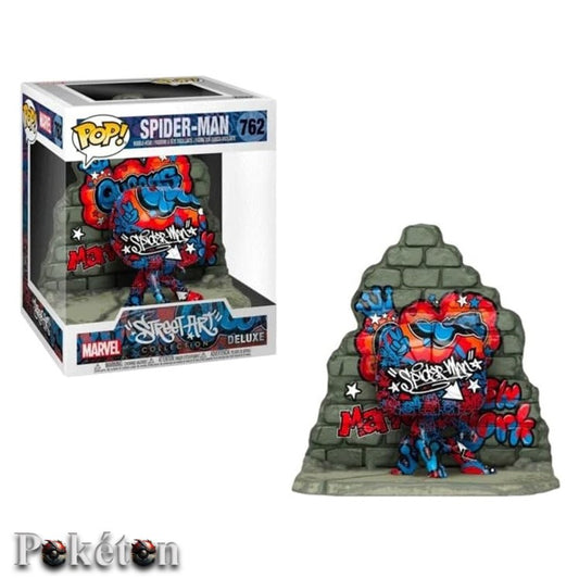 FUNKO POP Street Art Collection Marvel #764 Spider-Man - Figur NEU - Super Pop (15cm)