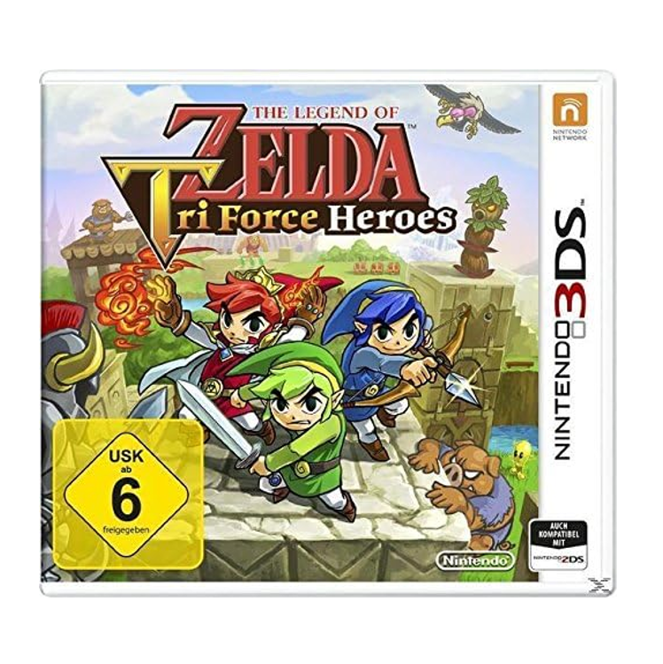 Nintendo 3DS - The Legend of Zelda - Tri Force Heroes - Neu & sealed (verschweißt)