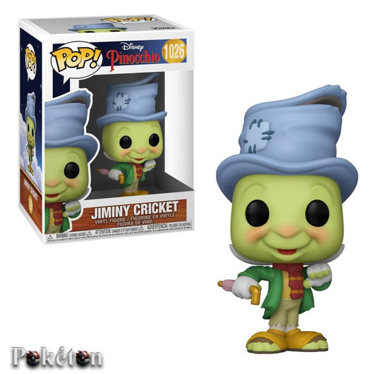 FUNKO POP Disney Pinocchio #1026 Jiminy Cricket - Vinyl Figur OVP NEU