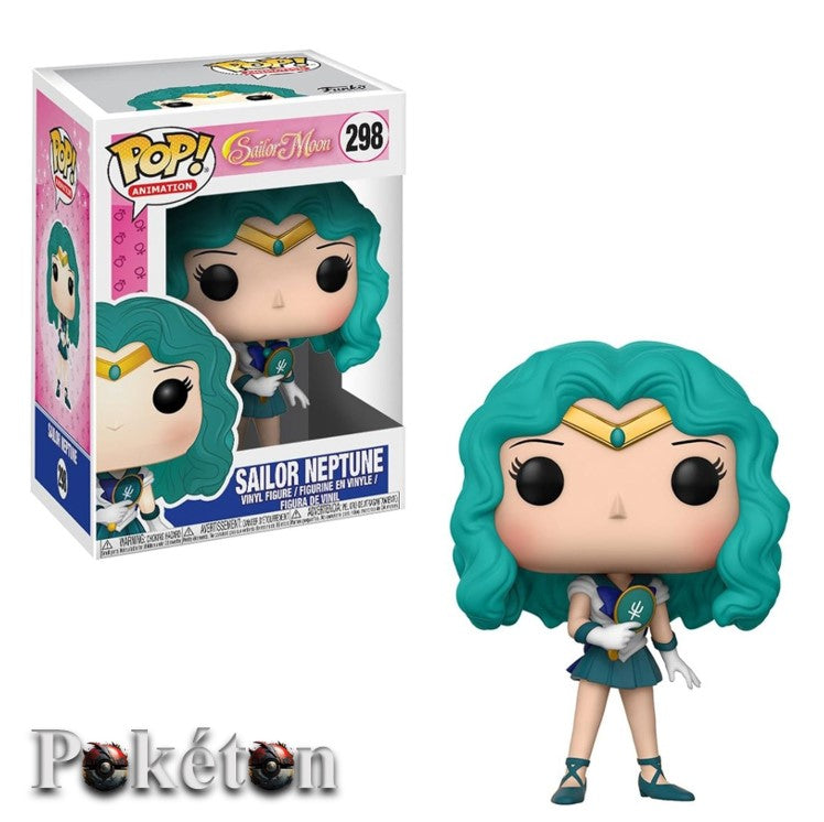 FUNKO POP Sailor Moon #298 Sailor Neptune - Vinyl Figur NEU