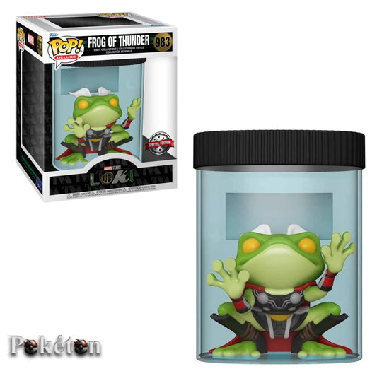 FUNKO POP Marvel Loki #983 Frog of Thunder - Vinyl Figur NEU