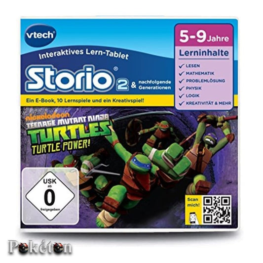 Vtech Storio 2 - Teenage Mutant Ninja Turtles - Turtle Power - gebraucht