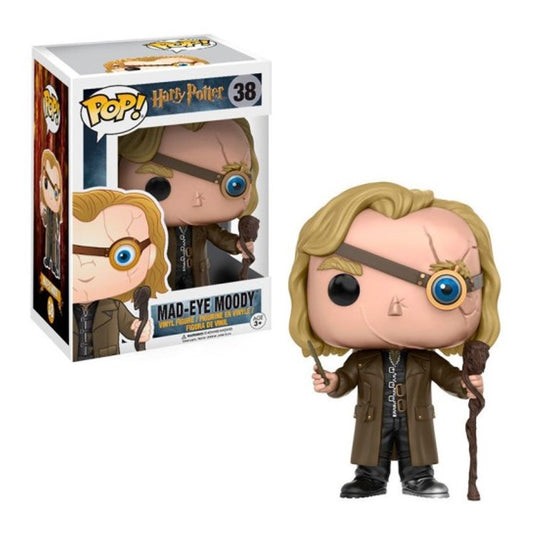 FUNKO POP Harry Potter #38 Mad-Eye Moody Vinyl Figur NEU