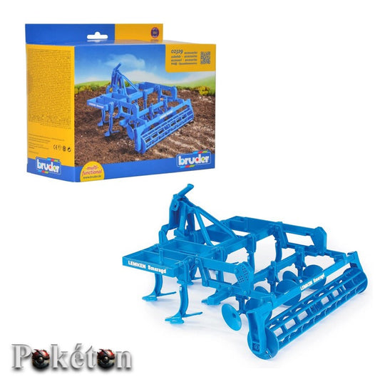 Bruder 02329 Lemken Scheibengrubber Bauernhof Traktor Zubehör - NEU in OVP