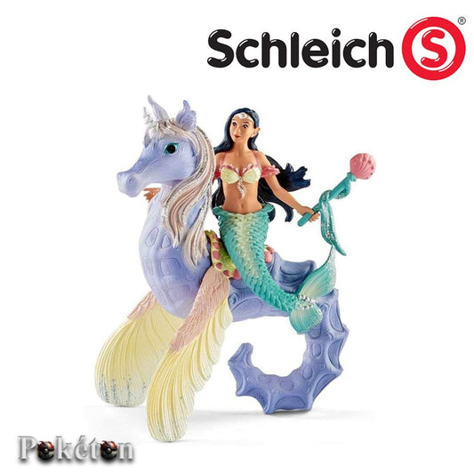 SCHLEICH Bayala 70557 Meerjungfrau Isabelle mit Seepferdchen - gebraucht