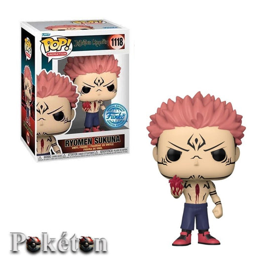 FUNKO POP Jujutsu Kaisen #1118 Ryomen Sukuna - Vinyl Figur NEU