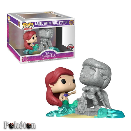 FUNKO POP Disney Moment #1169 Ariel with Eric Statue 25 x 19 cm - Vinyl Figur NEU