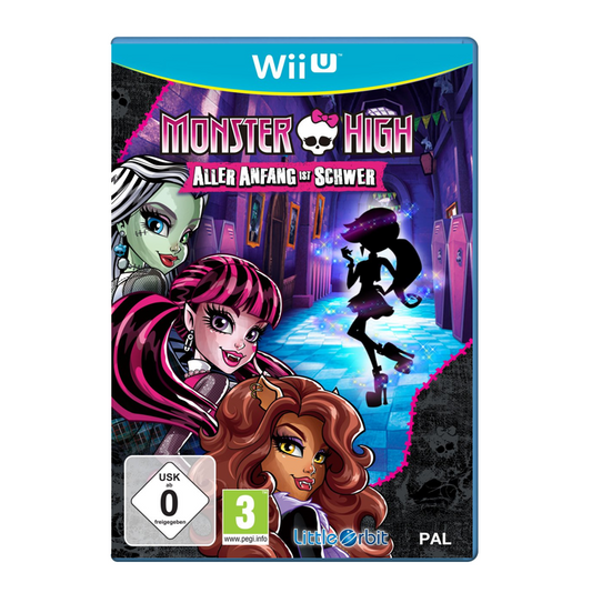 Nintendo Wii U / WiiU - Monster High - Aller Anfang ist schwer - gebraucht