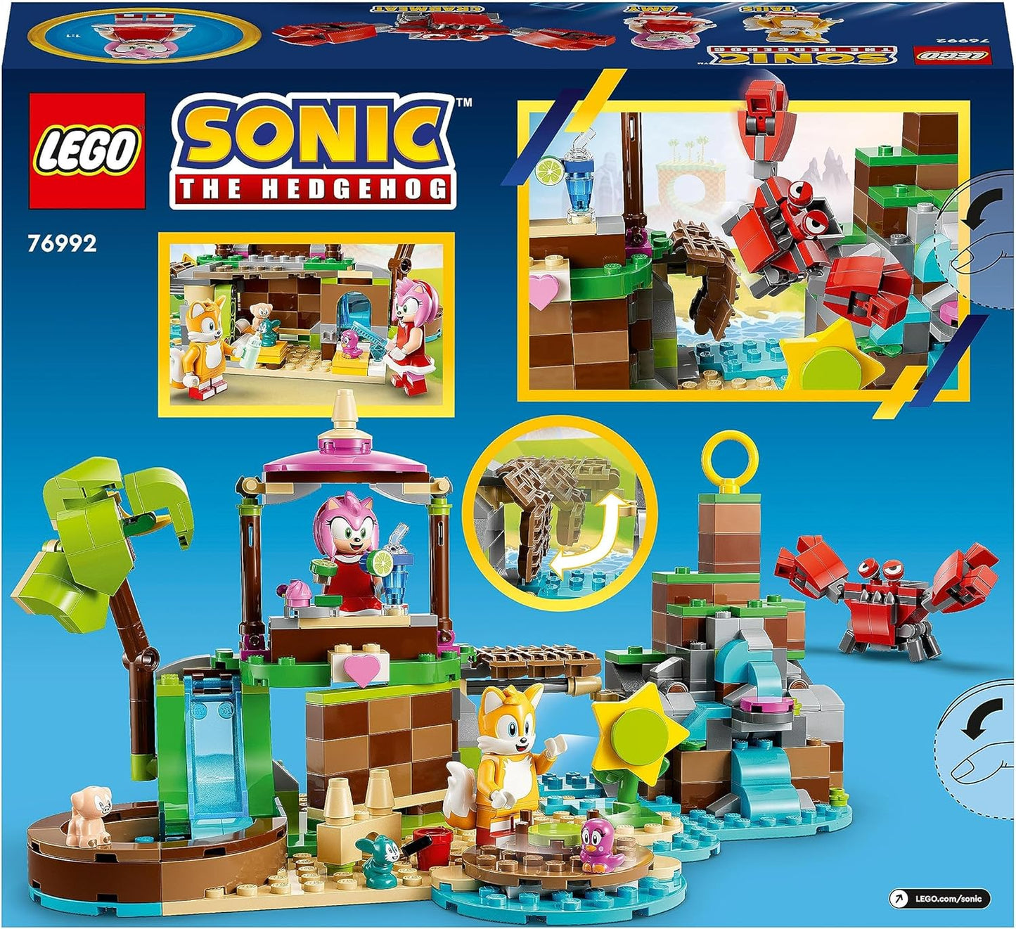 LEGO 76992 Amy's Animal Rescue Island Tierrettungsinsel - Sonic Hedgehog - NEU in OVP