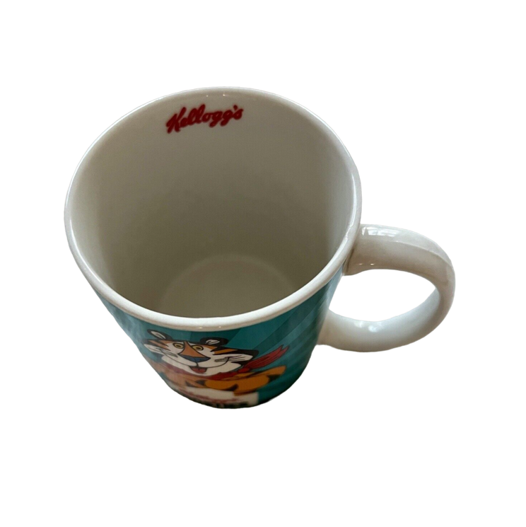 Original Kelloggs Tasse mit Tony dem Tiger Vintage Retro Müsli Cornflakes - NEU mit Etikett