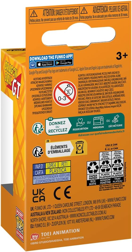 Pocket Pop! Keychain FUNKO Dragonball GT - Trunks - Schlüsselanhänger