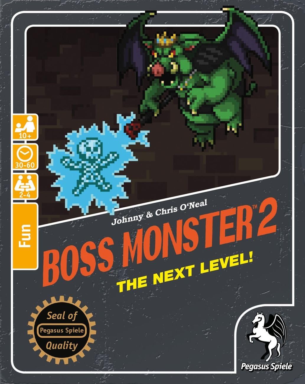 Boss Monster 2 - The Next Level - Kartenspiel Gesellschaftsspiel Spiel 2-4 Spieler