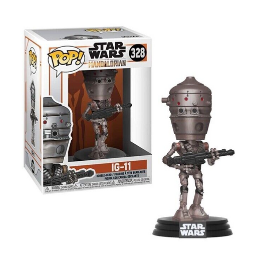 FUNKO POP - Star Wars Mandalorian #328 IG-11 - Vinyl Figur NEU