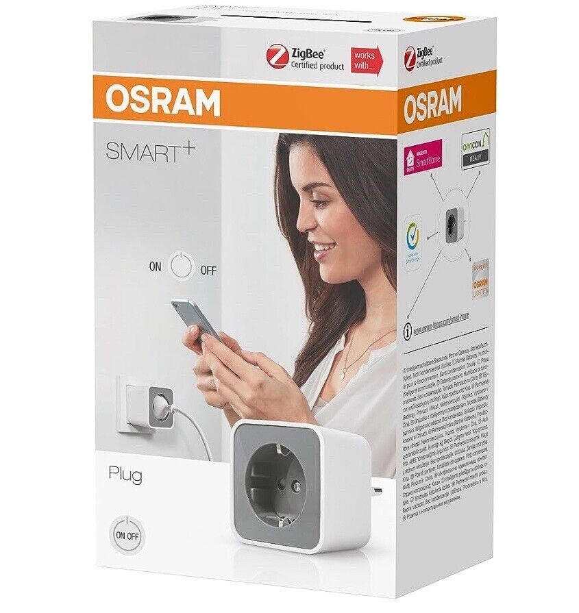 Osram Smart+ Plug schaltbare WLAN Steckdose Smart Home Alexa Echo Philipps Hue Samsung