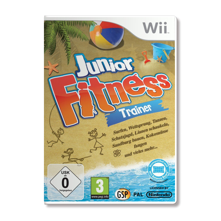 Nintendo Wii - Junior Fitness Trainer - gebraucht