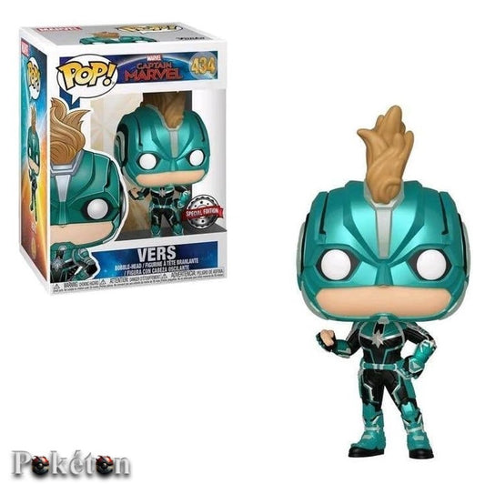 FUNKO POP Captain Marvel #434 Vers - Figur NEU OVP