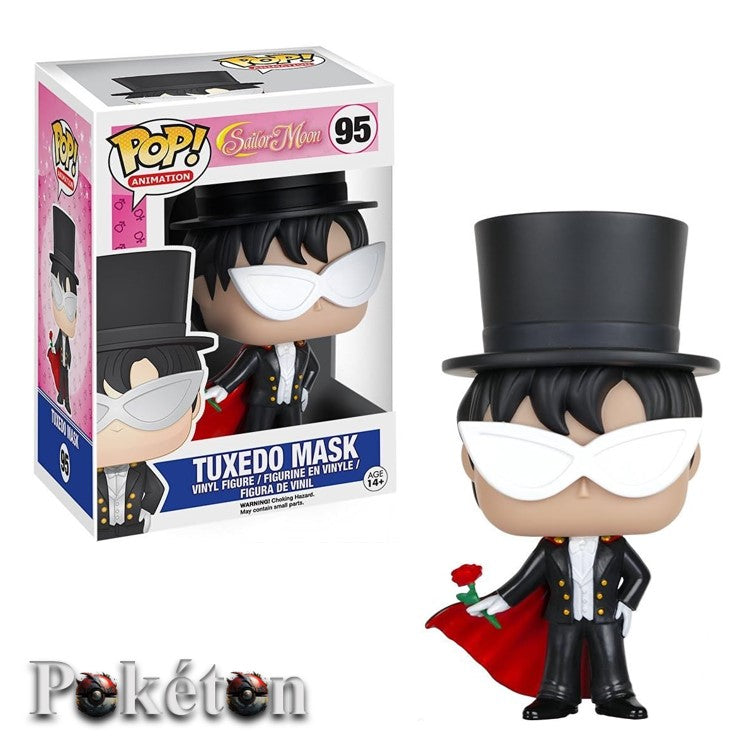 FUNKO POP Sailor Moon #95 Tuxedo Mask - Vinyl Figur NEU