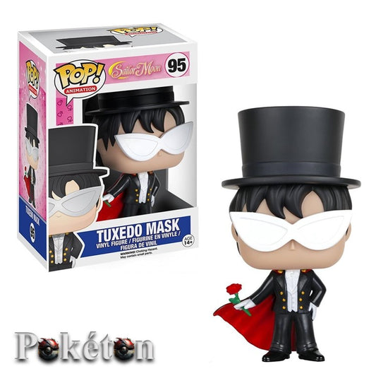 FUNKO POP Sailor Moon #95 Tuxedo Mask - Vinyl Figur NEU
