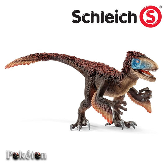 SCHLEICH Dinosaurs 14582 Utahraptor mit bewegl. Kiefer und Armen - gebraucht