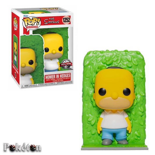 FUNKO POP The Simpsons #1252 Homer in Hedges - Vinyl Figur NEU