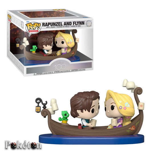 FUNKO POP Moments: Disney #1324 Rapunzel and Flynn 25 x 19 cm - Vinyl Figur NEU
