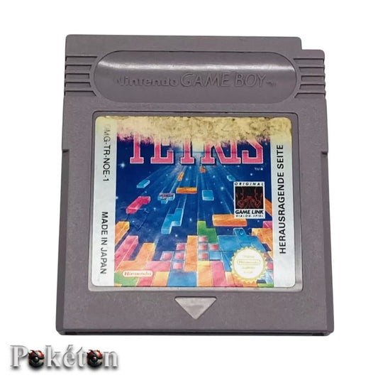 Gameboy GB - Tetris (PAL) - nur Modul - Label beschädigt