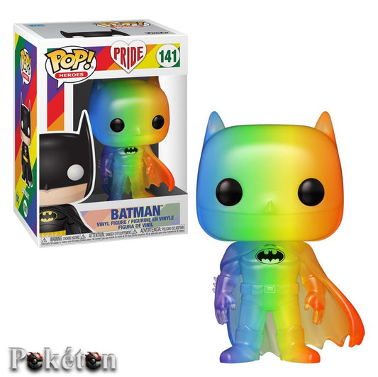 FUNKO POP Pride #141 Batman (Rainbow) - Vinyl Figur NEU