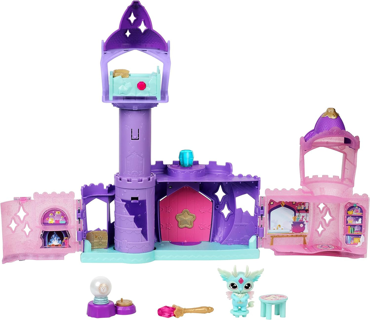 Magic Mixies Mixlings Castle Schloss aufklappbares Spielset mit excl. Figur