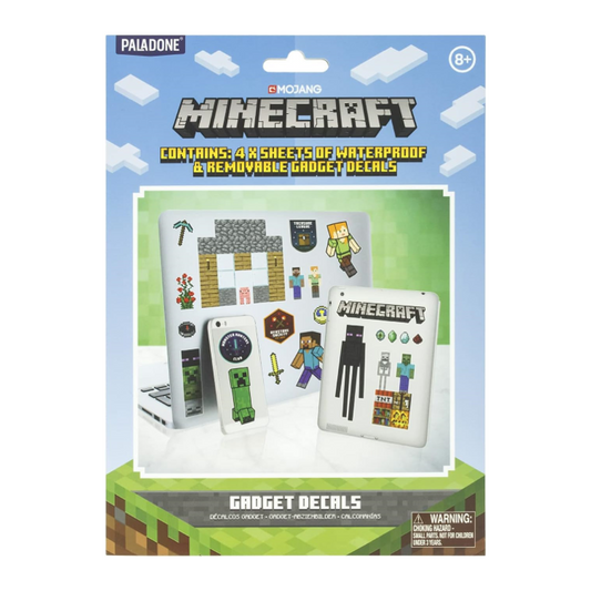 Minecraft Tech Stickers Gadget Set