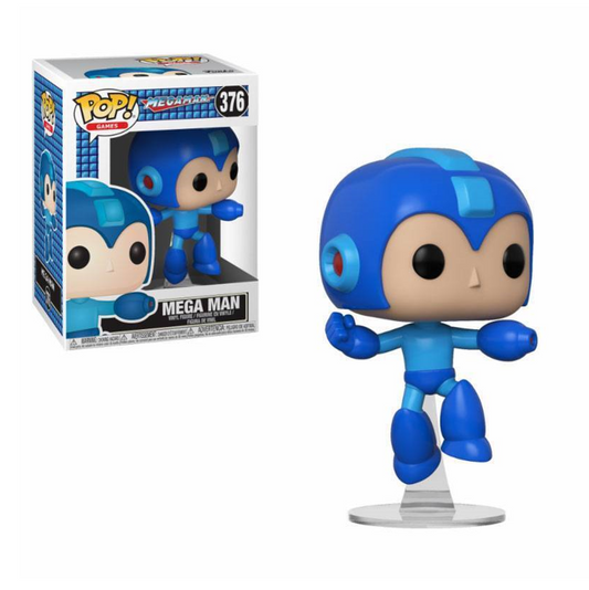 FUNKO POP #376 Mega Man - Vinyl Figur NEU