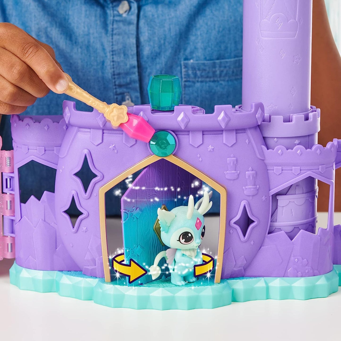 Magic Mixies Mixlings Castle Schloss aufklappbares Spielset mit excl. Figur